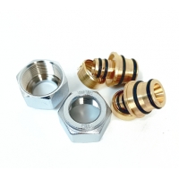 Фитинг компрессионный евроконус 16х2,0 х M24x19 Vieir для металлопластиковых труб PEX-AL-PEX