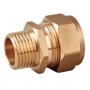Соединение 15мм х 1/2"нр Vieir Ver-Pro, для нержавеющей гофротрубы