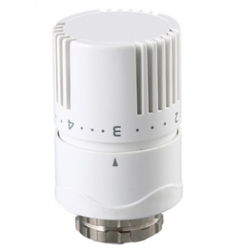 Головка термостатическая жидкостная Vieir 6-28C, M30X1,5, для радиаторного клапана, белая купить в интернет магазине Санрай73