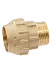 Муфта 40мм х 1"нр Vieir компрессионная латунная для ПНД труб