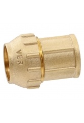 Муфта 25мм х 3/4"вр Vieir компрессионная латунная для ПНД труб