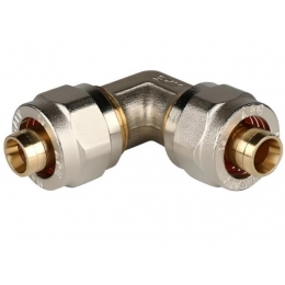 Угольник 16мм х 16мм Vieir обжим для металлопластиковых труб