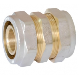 Соединение 16мм х 16мм Vieir обжим для металлопластиковых труб