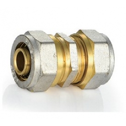 Соединение 16мм х 16мм Vieir обжим для металлопластиковых труб