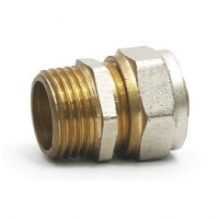 Соединение 20мм х 3/4"нр Vieir обжим для металлопластиковых труб