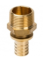 Переходник 25мм х 1"нр Vieir аксиальный для труб из сшитого полиэтилена