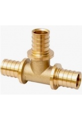 Тройник 32мм х 32мм х 32мм Vieir аксиальный для труб из сшитого полиэтилена