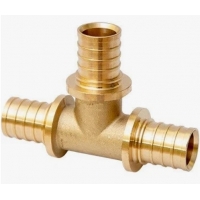 Тройник 32мм х 32мм х 32мм Vieir аксиальный для труб из сшитого полиэтилена