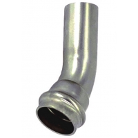 Угольник 15мм х 15мм 45° Vieir пресс раструб-труба для труб из нержавеющей стали