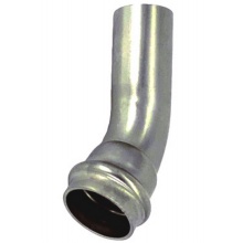 Угольник 45° Vieir пресс раструб-труба 15 мм х 15 мм, для труб из нержавеющей стали