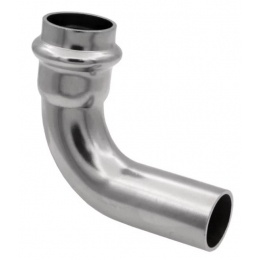 Угольник 18мм х 18мм 90° Vieir пресс раструб-труба для труб из нержавеющей стали