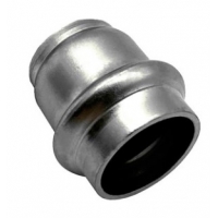 Заглушка 22мм Vieir пресс для труб из нержавеющей стали