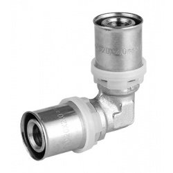 Угольник 16мм х 16мм Vieir пресс, для металлопластиковых труб