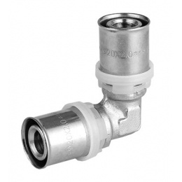 Угольник 32мм х 32мм Vieir пресс, для металлопластиковых труб