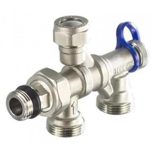 Узел распределительный 4-х ходовой с переключением Vieir универсальный купить в интернет магазине Санрай73