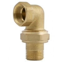 Разъемное соединение 1 1/4"ВН угловое Vieir плоское уплотнение