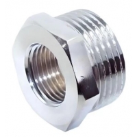 Футорка 1"нр х 1/2"вр Vieir хромированная латунная