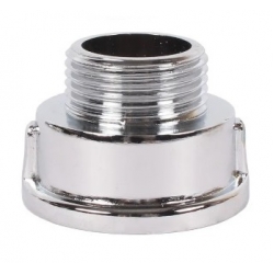 Переходник 1"вр х 1/2"нр Vieir хромированный латунный