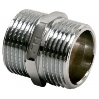 Ниппель 1"нр Vieir хромированный латунный