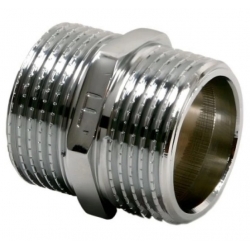 Ниппель 1"нр Vieir хромированный латунный