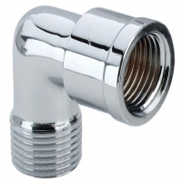 Угольник 1"вр х 1"нр Vieir хромированный латунный