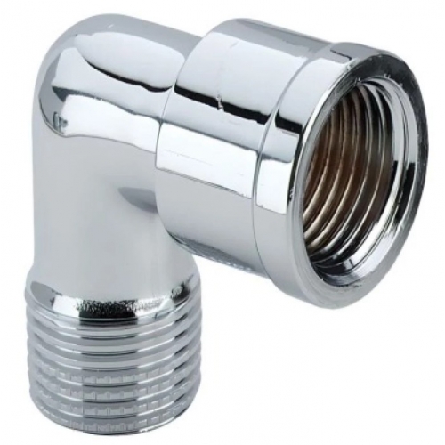 Угольник 1"вр х 1"нр Vieir хромированный латунный купить в интернет магазине Санрай73