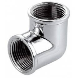 Угольник 1"вр Vieir хромированный латунный