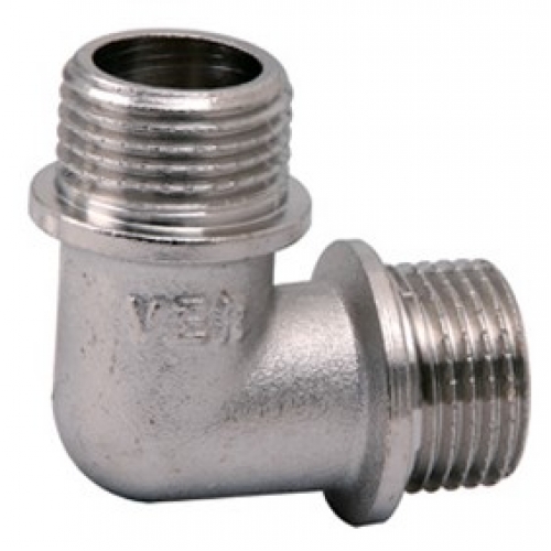 Угольник 1/2"нр Vieir никелированный латунный купить в интернет магазине Санрай73