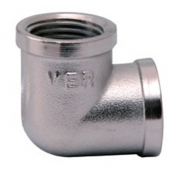 Угольник 1 1/2"вр Vieir никелированный латунный