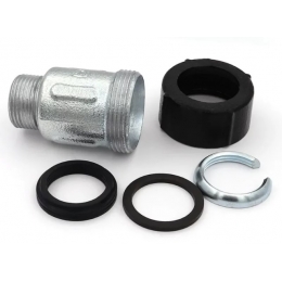 Патрубок 1 1/4" х 1 1/4"нр Vieir обжимной для соединения стальных и полимерных труб