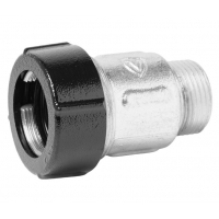 Патрубок 1/2" х 1/2"нр Vieir обжимной для соединения стальных и полимерных труб