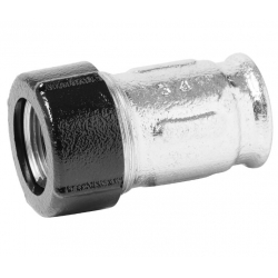 Патрубок 1 1/4" х 1 1/4"вр Vieir обжимной для соединения стальных и полимерных труб