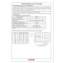 Кран шаровой со сгоном 1/2"ВР/НР Vieir EPDM угловой бабочка белая