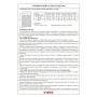 Клапан обратный 3/4"вр Vieir пружинный муфтовый с металлическим седлом