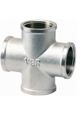 Крестовина 1/2"вр Vieir никелированная латунная
