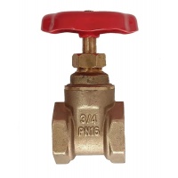 Задвижка клиновая 3/4"ВР Vieir латунная