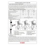 Кран шаровой угловой 1/2"НР х 3/8"НР х 10мм цанга Vieir ручка, хром