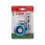 Кран шаровой угловой 1/2"НР х 3/8"НР х 10мм цанга Vieir ручка-вентиль, хром