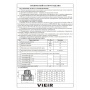 Трехходовой смесительный клапан 1 1/4"вр Vieir 18.0м3/ч