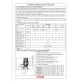 Клапан предохранительный 1,5bar 1/2"вр x 1/2"вр Vieir для систем отопления