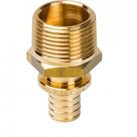 Переходник 16мм х 3/4"нр Vieir аксиальный для труб из сшитого полиэтилена