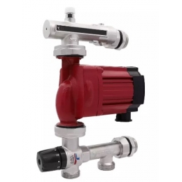 Насосно-смесительный узел Vieir VR253 без насоса для теплого пола с эксцентриком