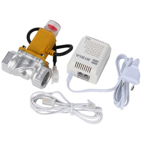 Комплект автоматического контроля загазованности 1/2" CH4 Vieir 1 датчик купить в интернет магазине Санрай73