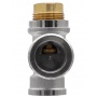 Клапан настроечный со сгоном прямой 3/4" ВР/НР Vieir Lux