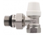 Клапан настроечный со сгоном угловой 3/4" ВР/НР Vieir Lux