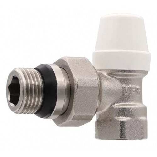 Клапан настроечный со сгоном угловой 3/4" ВР/НР Vieir Lux купить в интернет магазине Санрай73