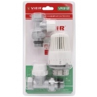 Комплект терморегулирующий прямой 1/2" Vieir
