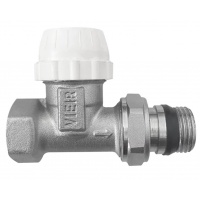 Вентиль термостатический со сгоном прямой 3/4" ВР/НР Vieir