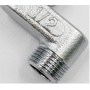 Эксцентрик 3/4"нр х 1/2"нр - 10мм Vieir никелированный латунный