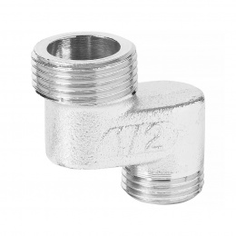 Эксцентрик 3/4"нр х 1/2"нр - 10мм Vieir никелированный латунный